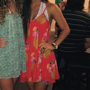 Show Me Your Mumu Pineapple Circus Mini Dress!